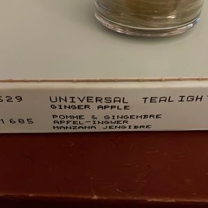 Party lite ginger apple tea lights